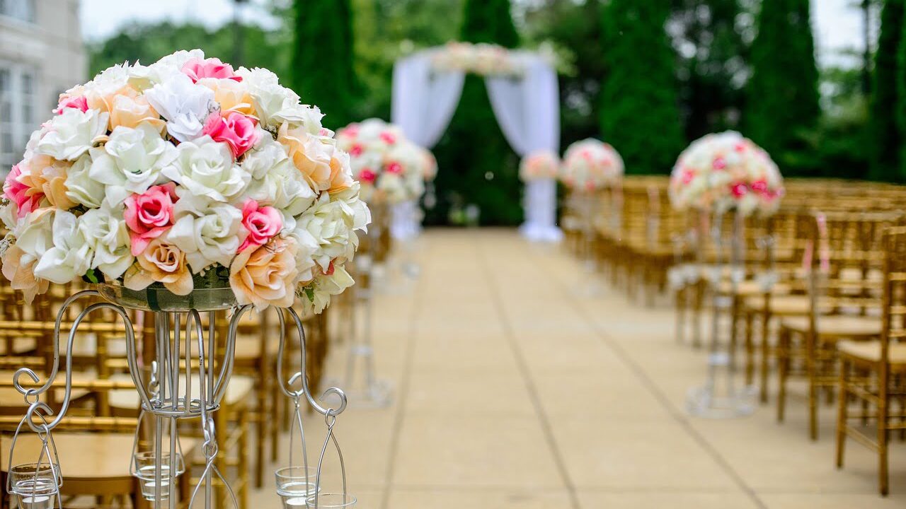 wedding, aisle, flower arrangement-1846114.jpg